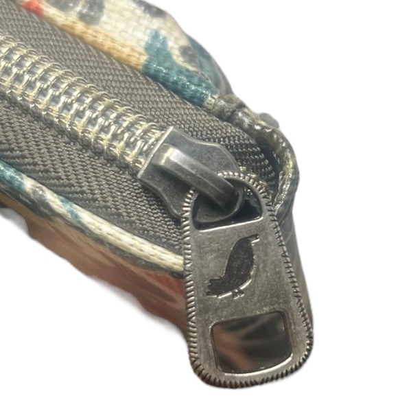 🌈 Sakroots‎ Artist Circle Zip-Around Wristlet Wallet 🎨 Multicolor Boho Pattern - Picture 5 of 7